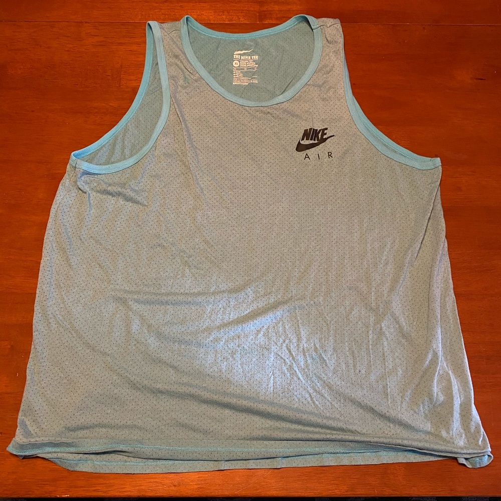 Nike XL tank top light blue